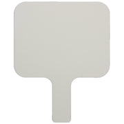 Single-Sided Rectangular Dry Erase Answer Paddle, 8" x 9.75", Single