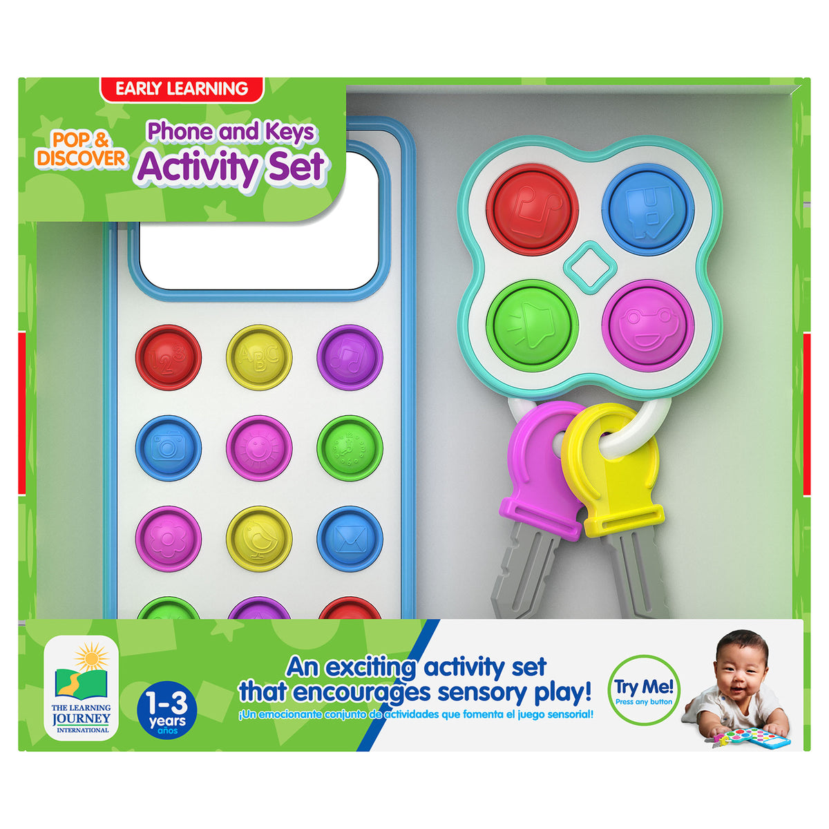 POP & DISCVR PHONE KEYS ACTIVITY ST