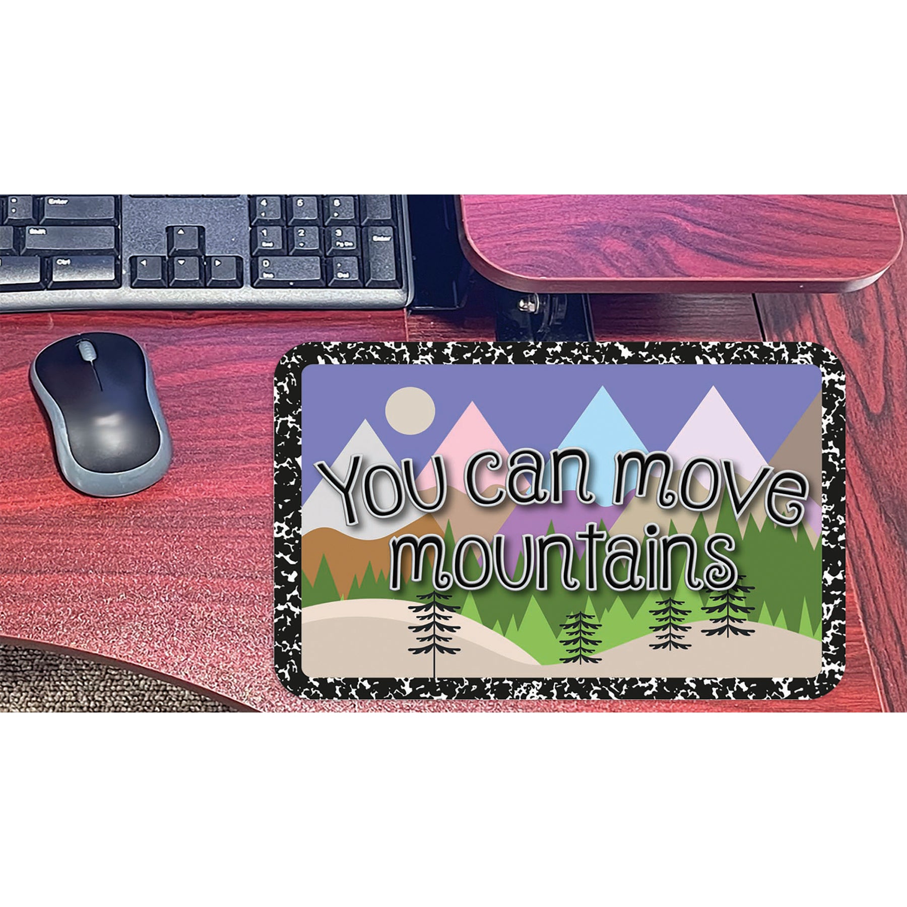 The Original Fun Mat® Computer Mouse Pad, 11.75x8 in, You Can Move Mountains
