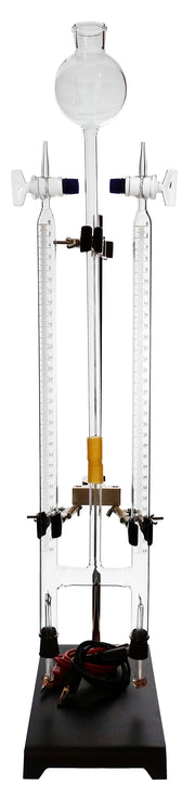Electrolysis Hoffman Unit Complete with Stand and Electrodes