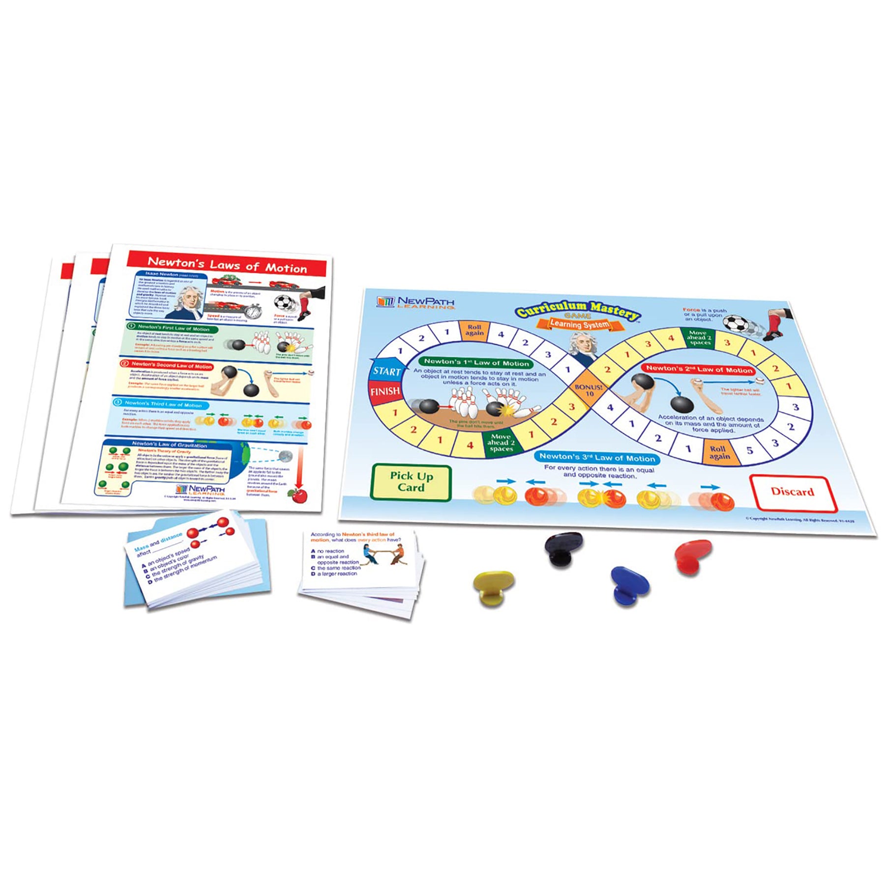 Newton's Law of Motion Learning Center, Grades 3-5
