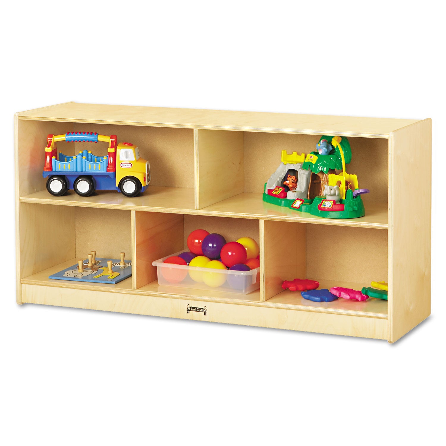 5 Compartment(s) - 24.50" Height x 48" Width x 15" Depth - Durable - Baltic - Acrylic, Rubber - 1 Each