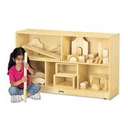 340 - 5 Compartment(s) - 29.50" Height x 48" Width x 15" Depth - Sturdy - Laminate - Wood Grain - Baltic Birch Plywood - 1 Each