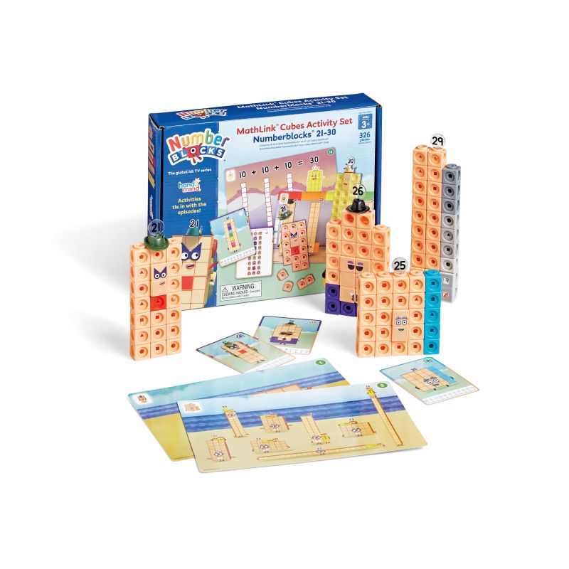 ML Cubes Numberblocks® 21 - 30 Activity Set