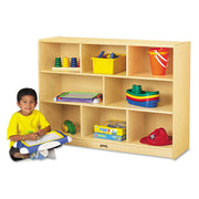 48" Width x 15" Depth x 35.5" Height - Kick Plate, Stain Resistant, Non-yellowing, Sturdy, Casters - Wood Grain - Baltic Birch Plywood