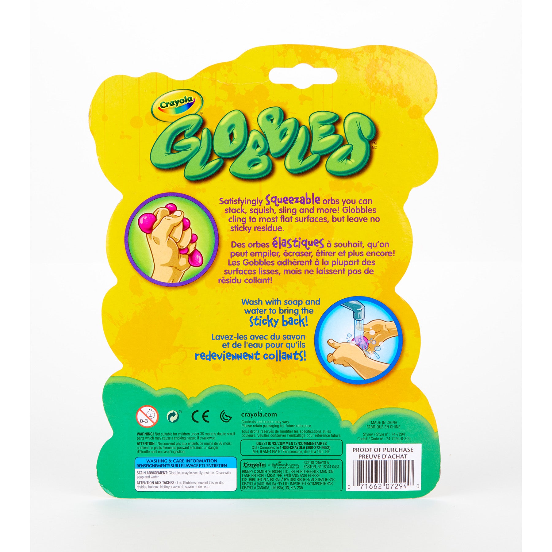 Globbles Fidget Toy, Pack of 6