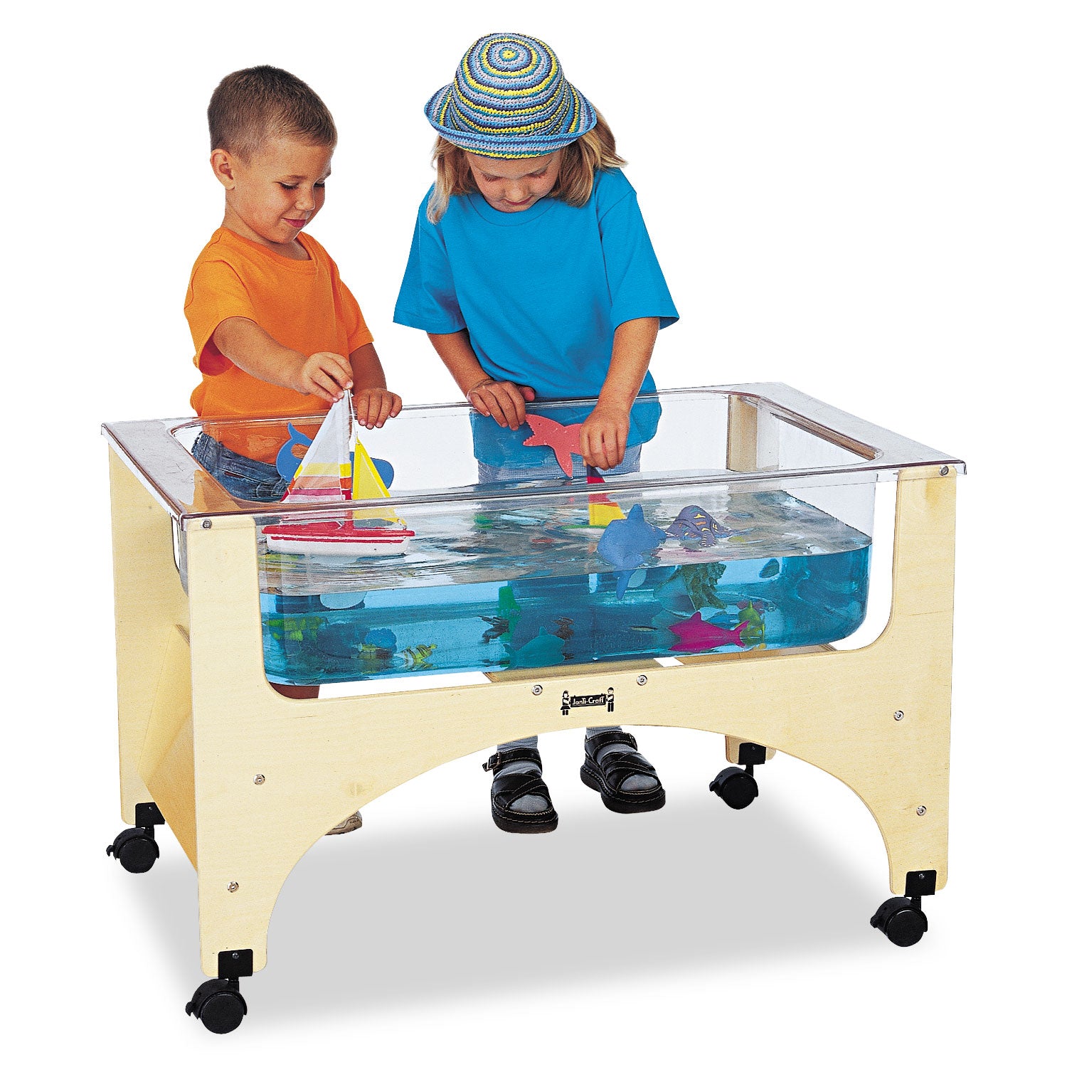 24.50" Height x 37" Width x 23" Depth - Classroom - Assembly Required - Baltic, Clear - Birch Frame Material - 1 Each