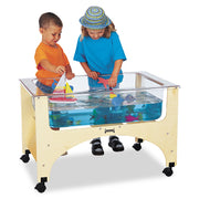 24.50" Height x 37" Width x 23" Depth - Classroom - Assembly Required - Baltic, Clear - Birch Frame Material - 1 Each