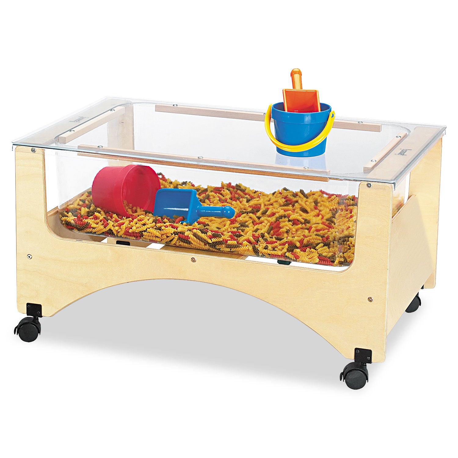 20" Height x 37" Width x 23" Depth - Classroom - Assembly Required - Baltic, Clear - Birch Frame Material - 1 Each