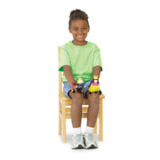 Jonti-Craft KYDZ Ladderback Chair - Maple - Solid Hardwood - 1 Carton