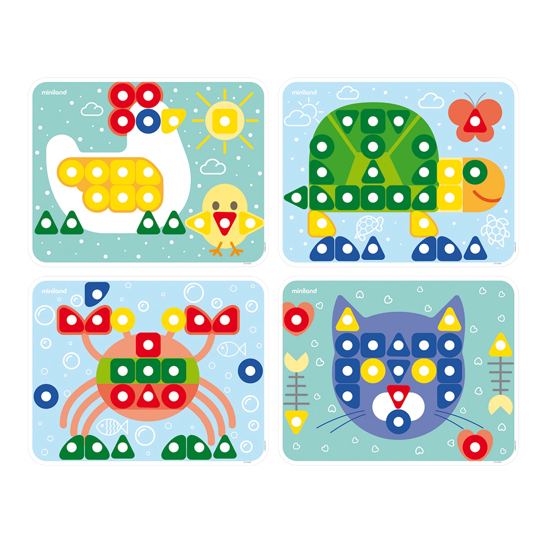 Super Pegs, 69 Pieces