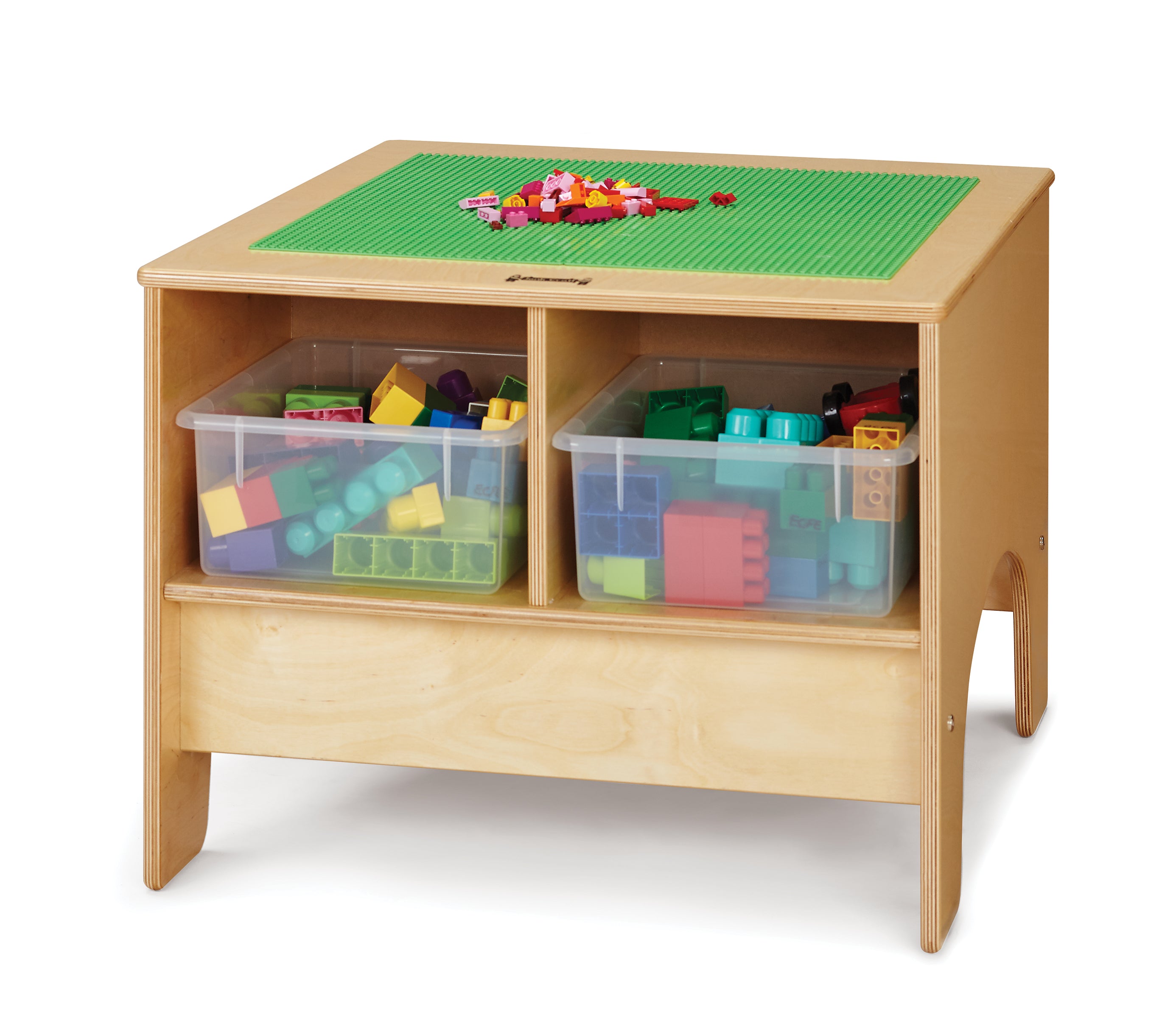 Jonti-Craft® KYDZ Building Table - Traditional Brick Compatible - without Tubs