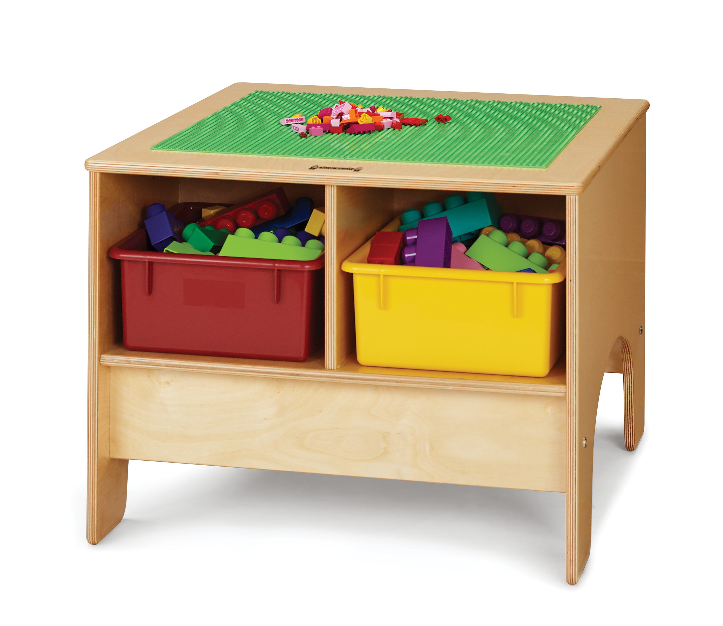 Jonti-Craft® KYDZ Building Table - Traditional Brick Compatible - without Tubs