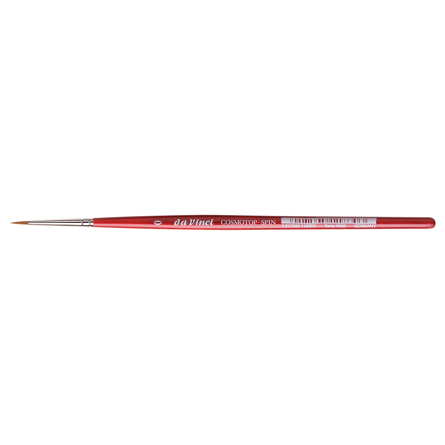 COSMOTOP-SPIN Silkpainting Brush, Synthetic, Watercolor, Round, Size 0