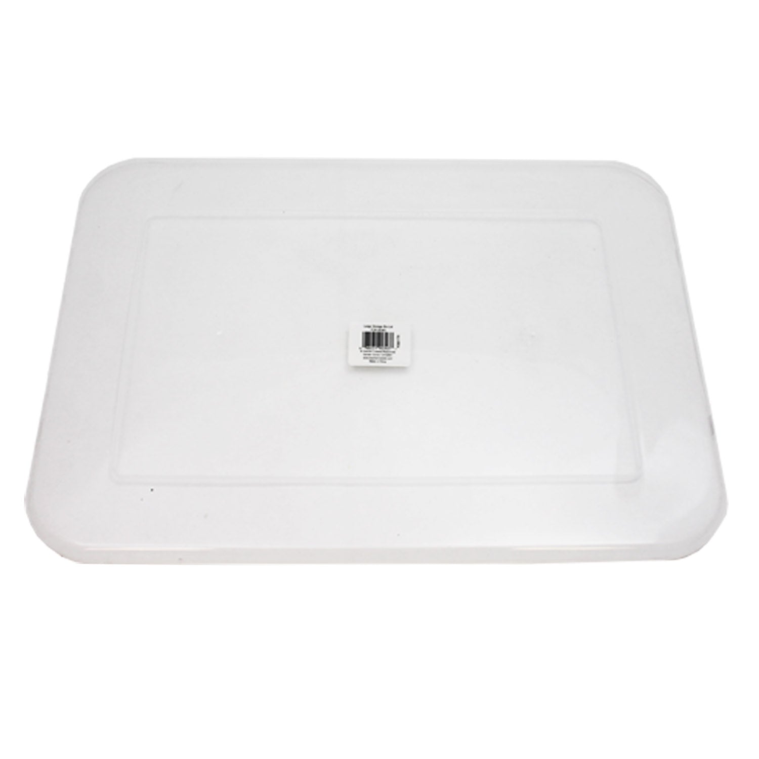 Large Clear Plastic Storage Bin Lid
