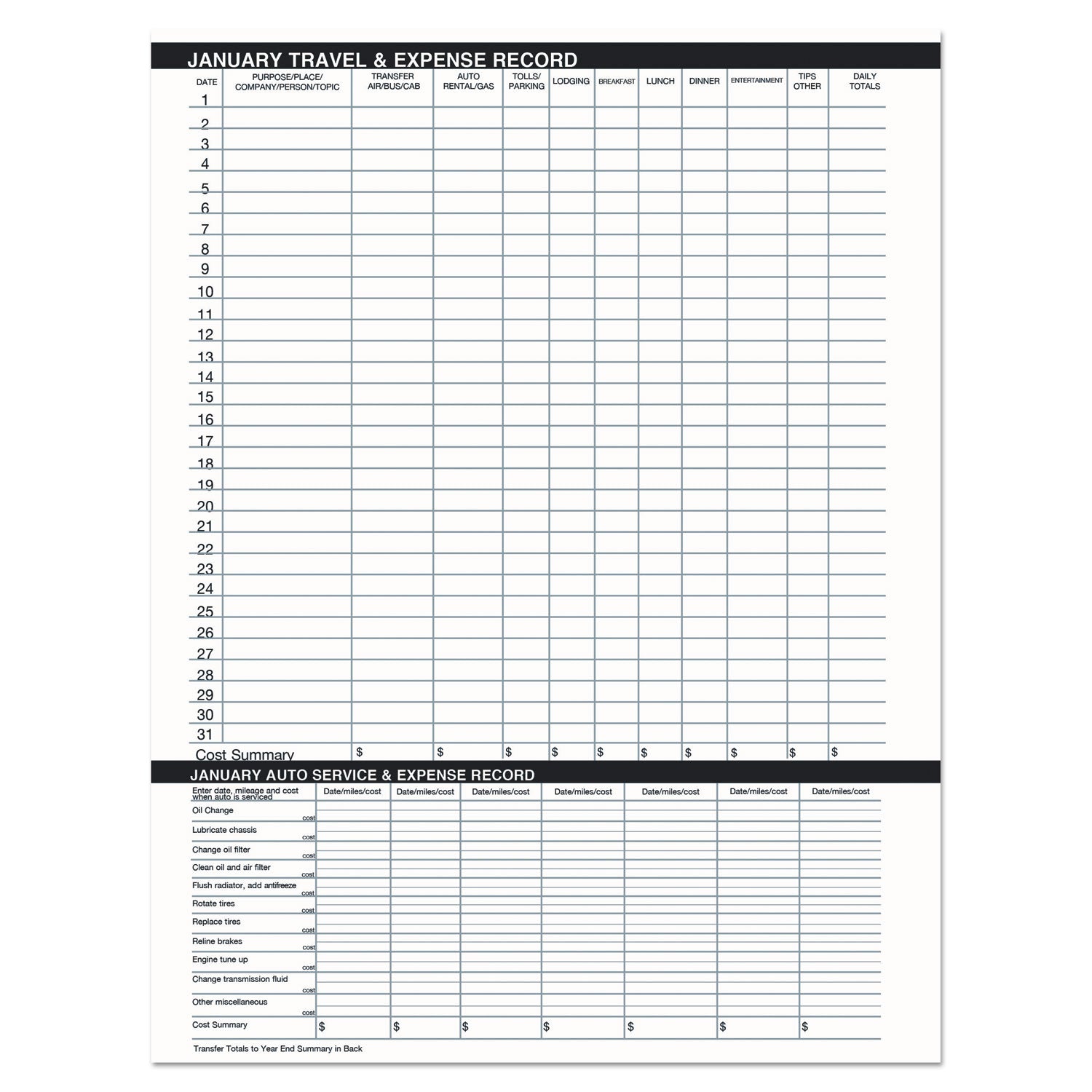 Regular - Monthly - 24 Month - January 2026 to December 2027 - Blue Sheet - Wire Bound - Black Cover - International Holiday, Reference Calendar - 1 Each