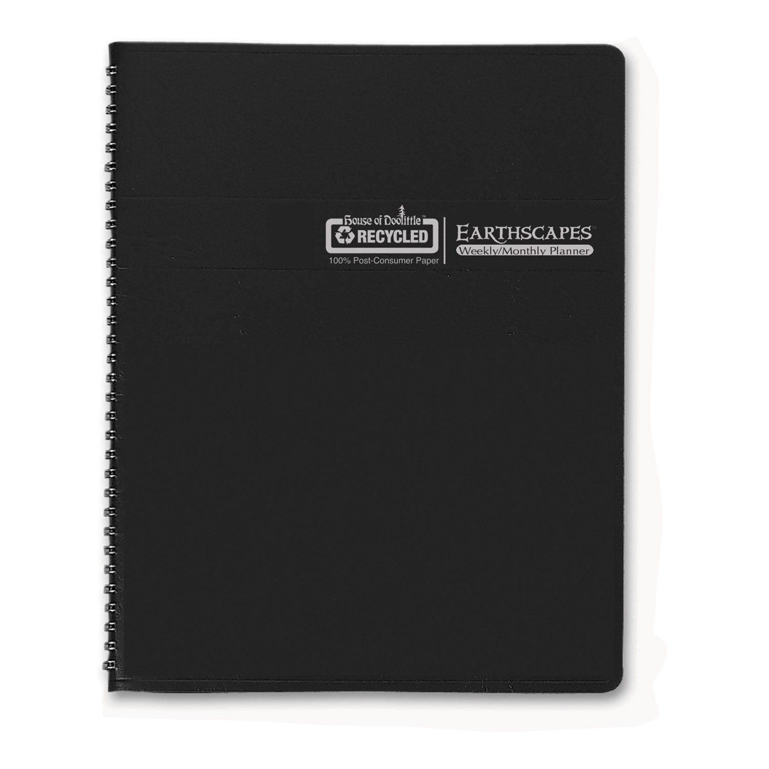 Julian Dates - Weekly, Monthly - 1 Year - January 2026 to December 2026 - 8:00 AM to 5:00 PM - Hourly - 7" x 10" Sheet Size - Wire Bound - Paper - Black Cover - 1 Each