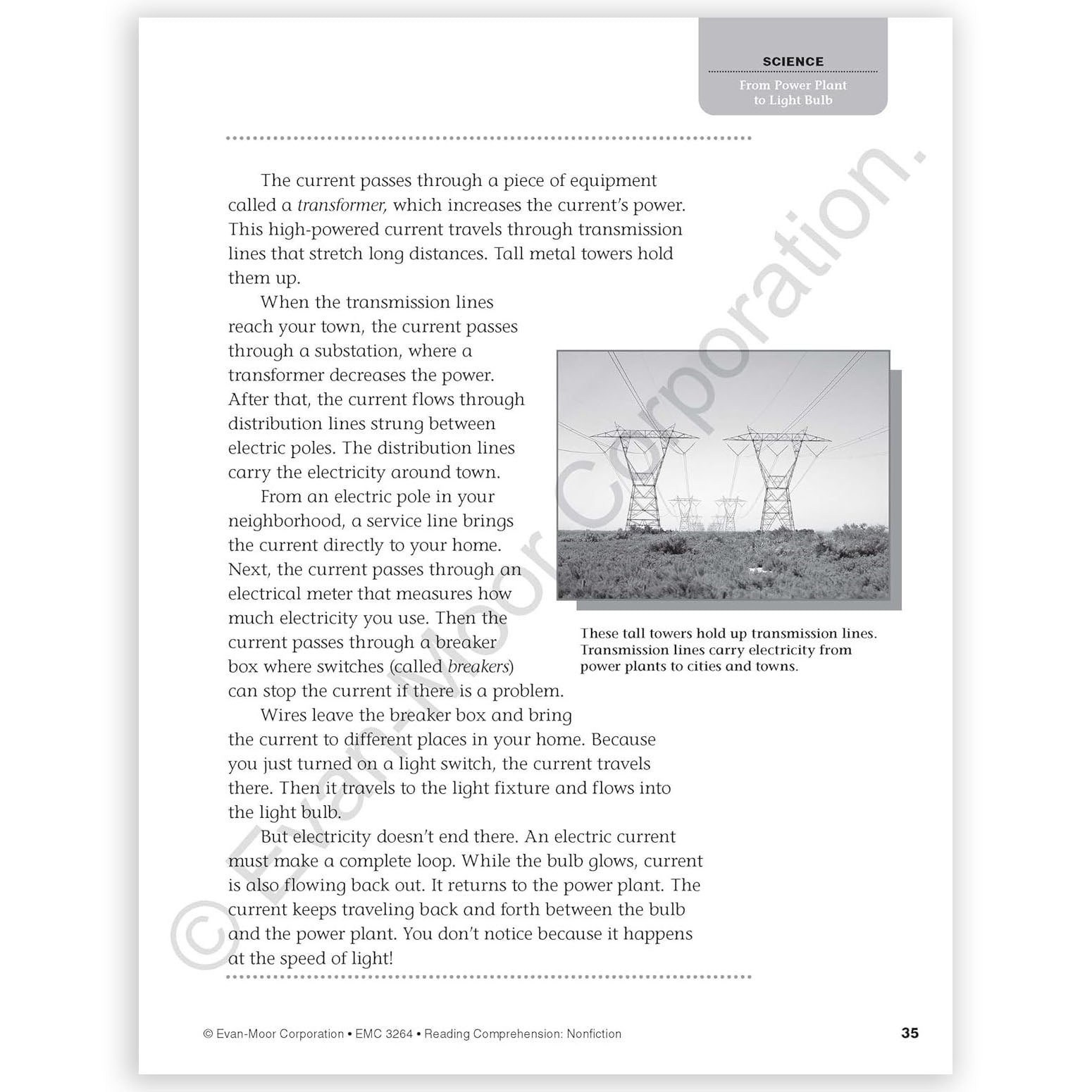 Reading Comprehension: Nonfiction, Grade 4