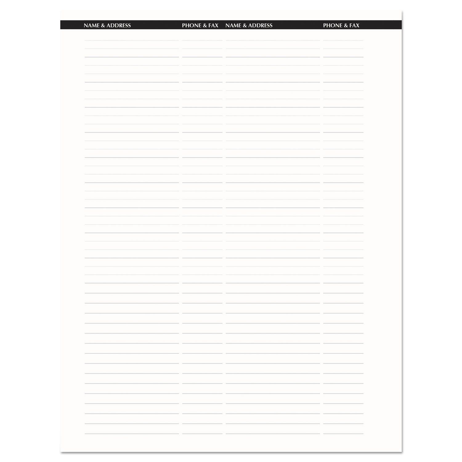 House of Doolittle Blue Professional Weekly Planner