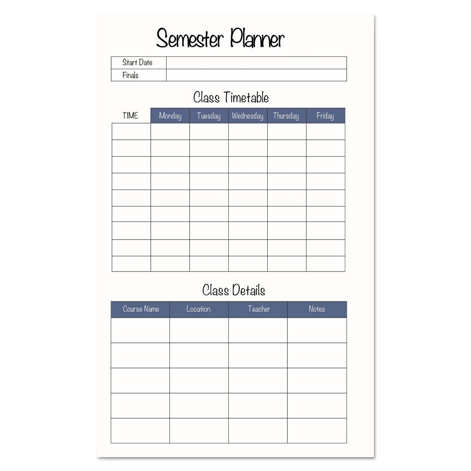 Weekly - 13 Month - August 2025 to August 2026 - 1 Week Double Page Layout - 5" x 8" Sheet Size - Leather - Black Cover - 1 Each