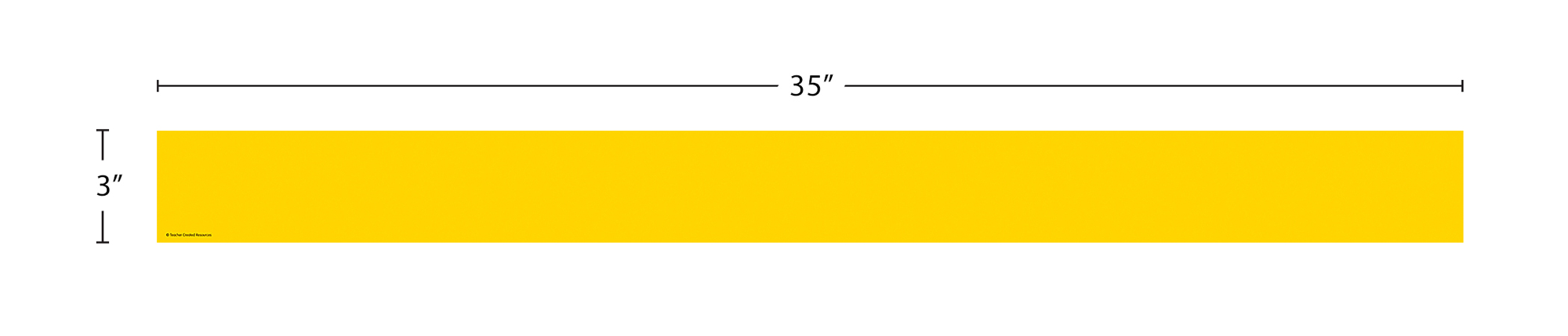Yellow Gold Straight Border Trim