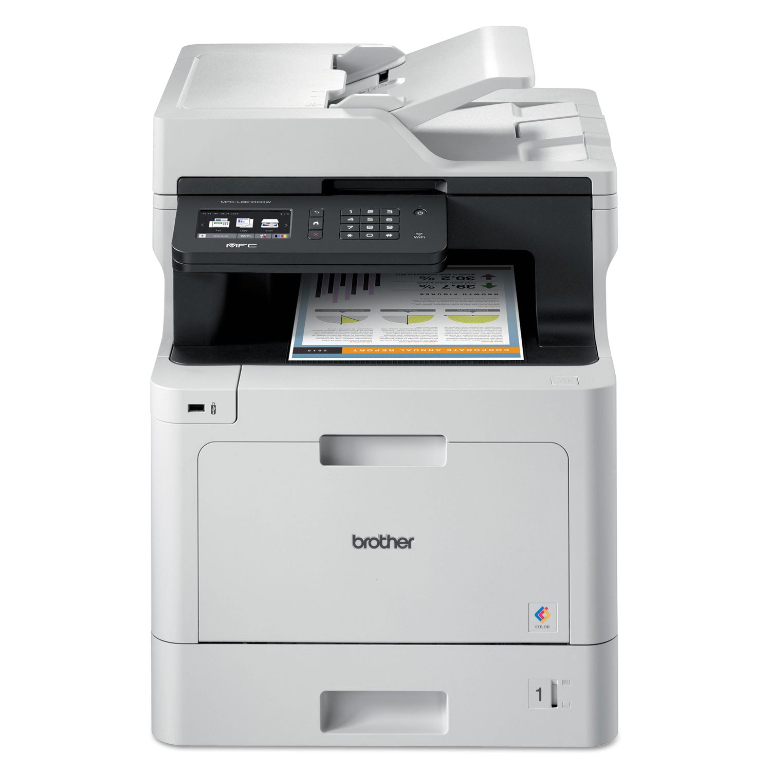 Brother MFC-L8610CDW Wireless Laser Multifunction Printer - Color