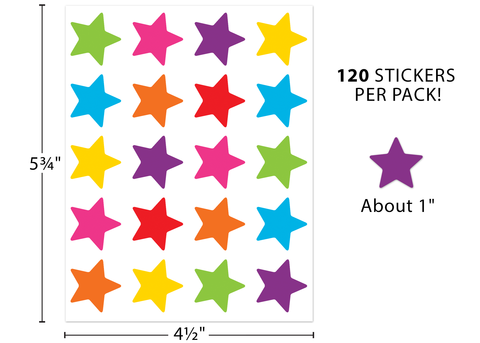 Bright Stars Stickers