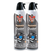 Falcon Dust-Off Jumbo Disposable Dusters - Ozone-safe, Moisture-free - Gray - 2 / Pack