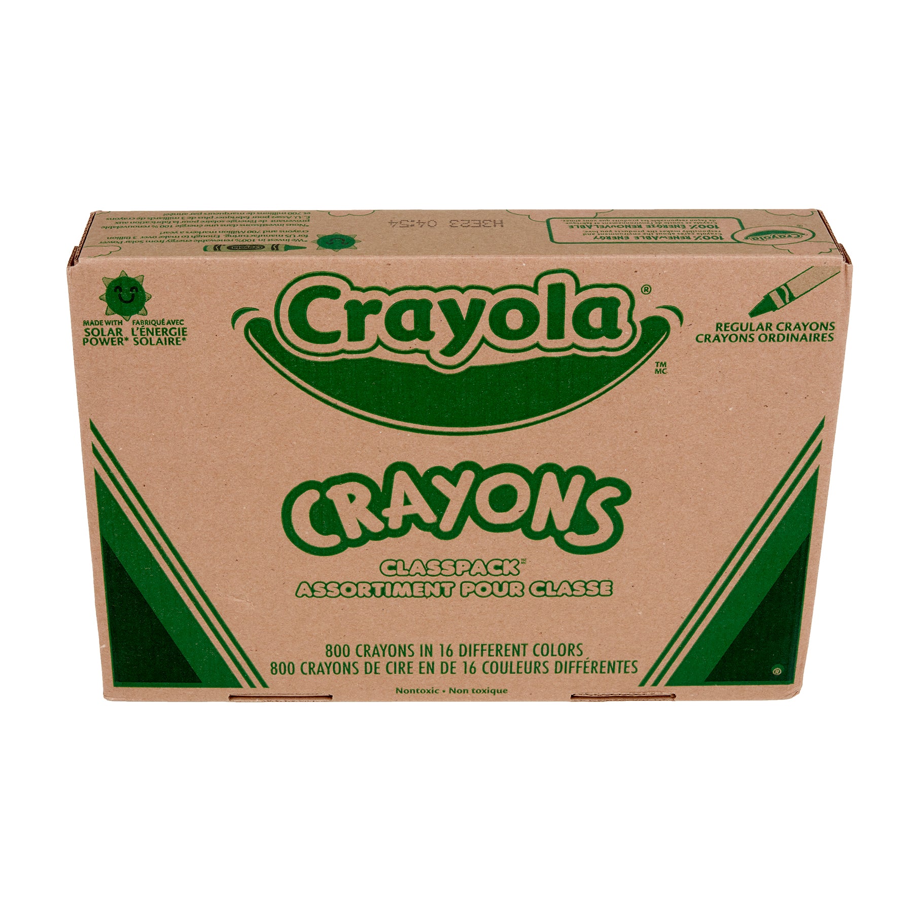 Crayon Classpack®, Reg Size, 16 Colors, Pack of 800