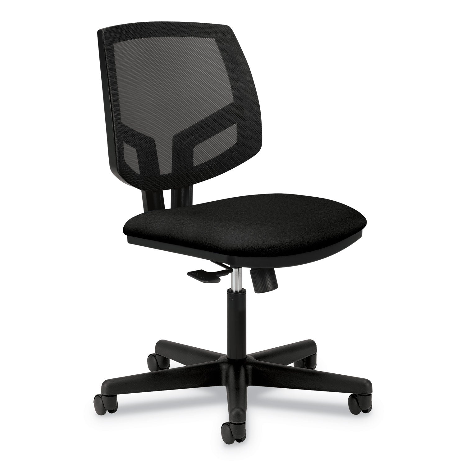 HON Volt Chair, Black Fabric Seat, Black Mesh Back, Black Frame, 1 Each