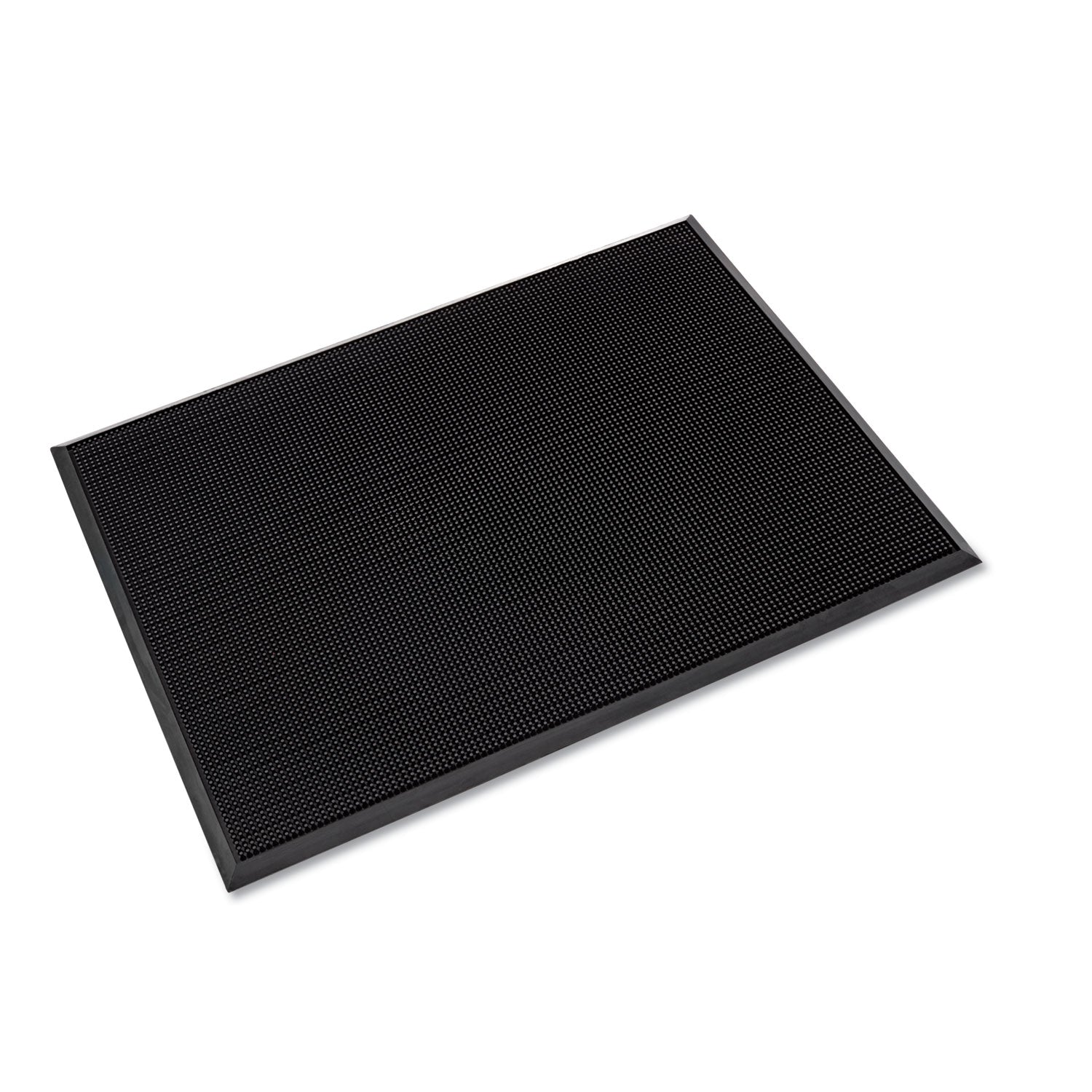 Crown Mats Mat-A-Dor Rubber Fingertip Scraper Mat, 72" x 36" x 0.625", Rectangular, Black, Rubber, 1 Each