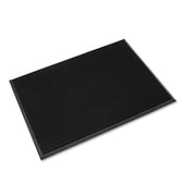 Crown Mats Mat-A-Dor Rubber Fingertip Scraper Mat, 72" x 36" x 0.625", Rectangular, Black, Rubber, 1 Each