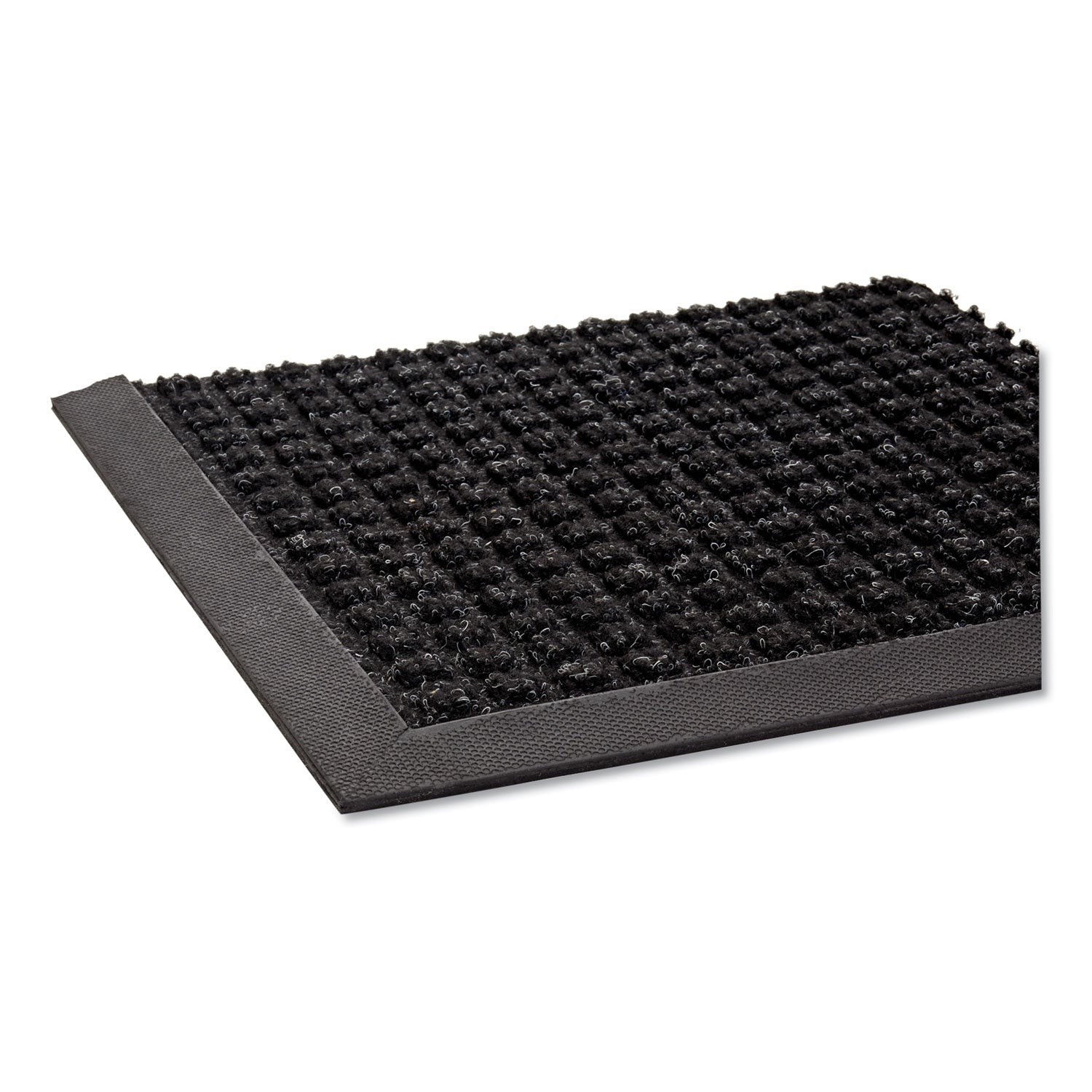 Super-Soaker Wiper Mat With Gripper Bottom, Polypropylene, 36 X 120, Charcoal