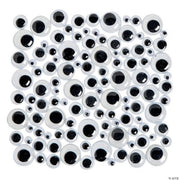 Watch Them Wiggle Eyes - Black - 500 Pieces