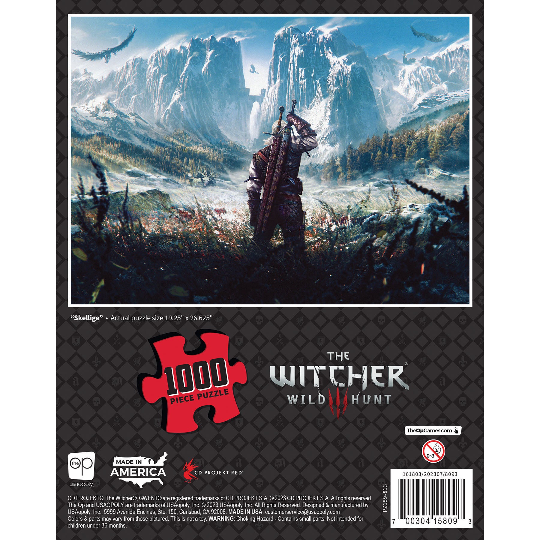 The Witcher "Skellige" 1000-Piece Puzzle