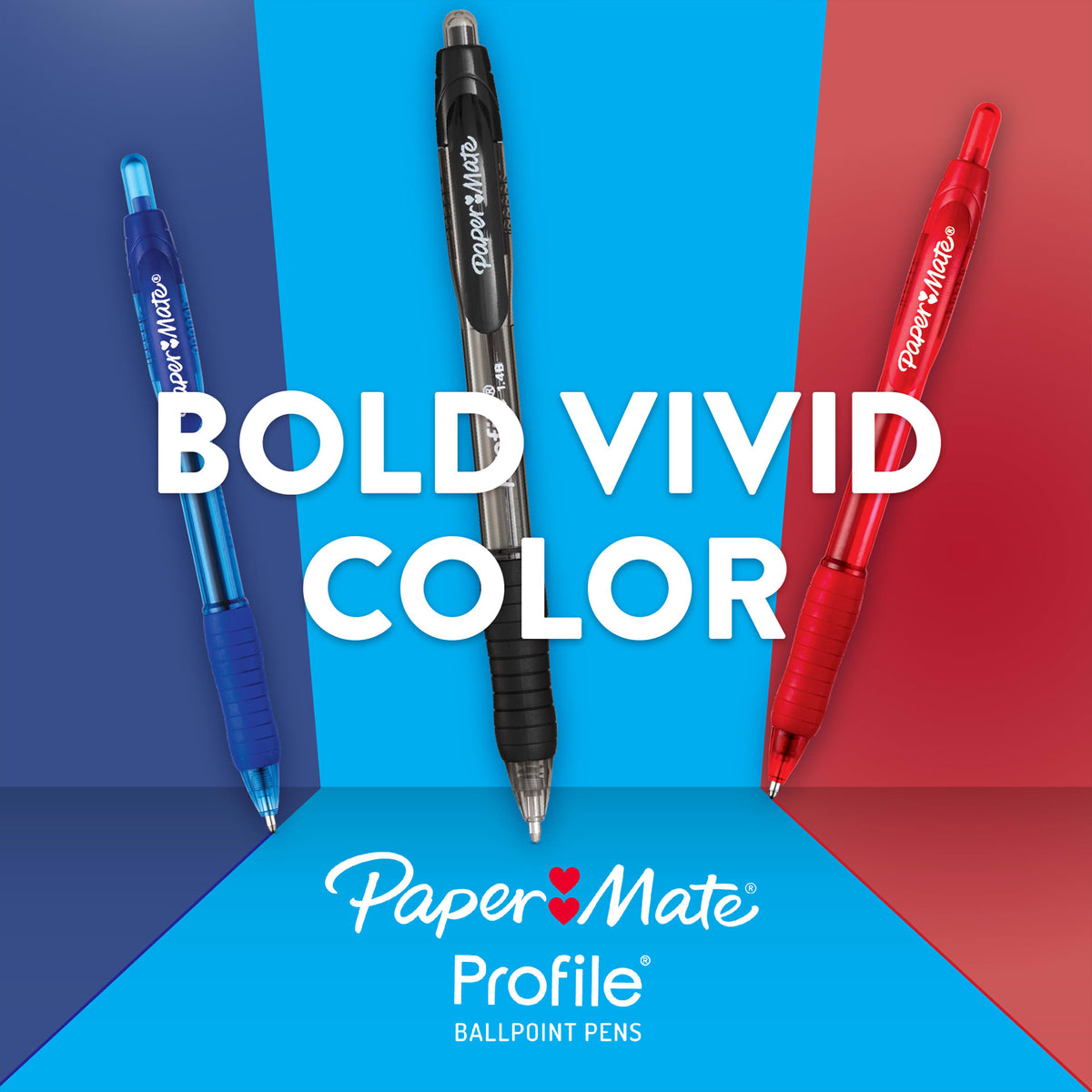 12 RETRACT BALL POINT PEN 1.4MM BLU