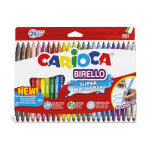 Birello Double Tip Felt Tip Washable Pens - 24 Pieces