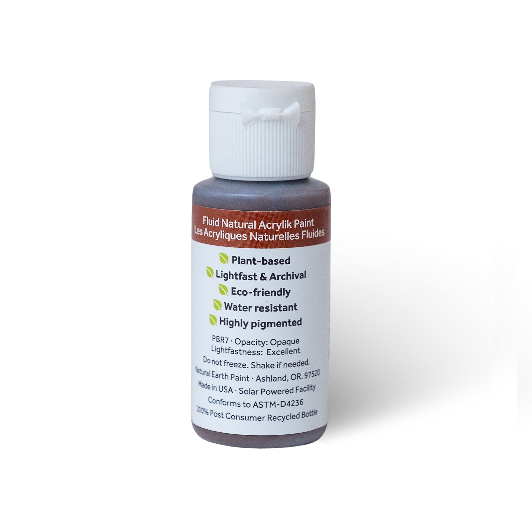 Natural Fluid Acrylik - 1 oz - Burnt Sienna