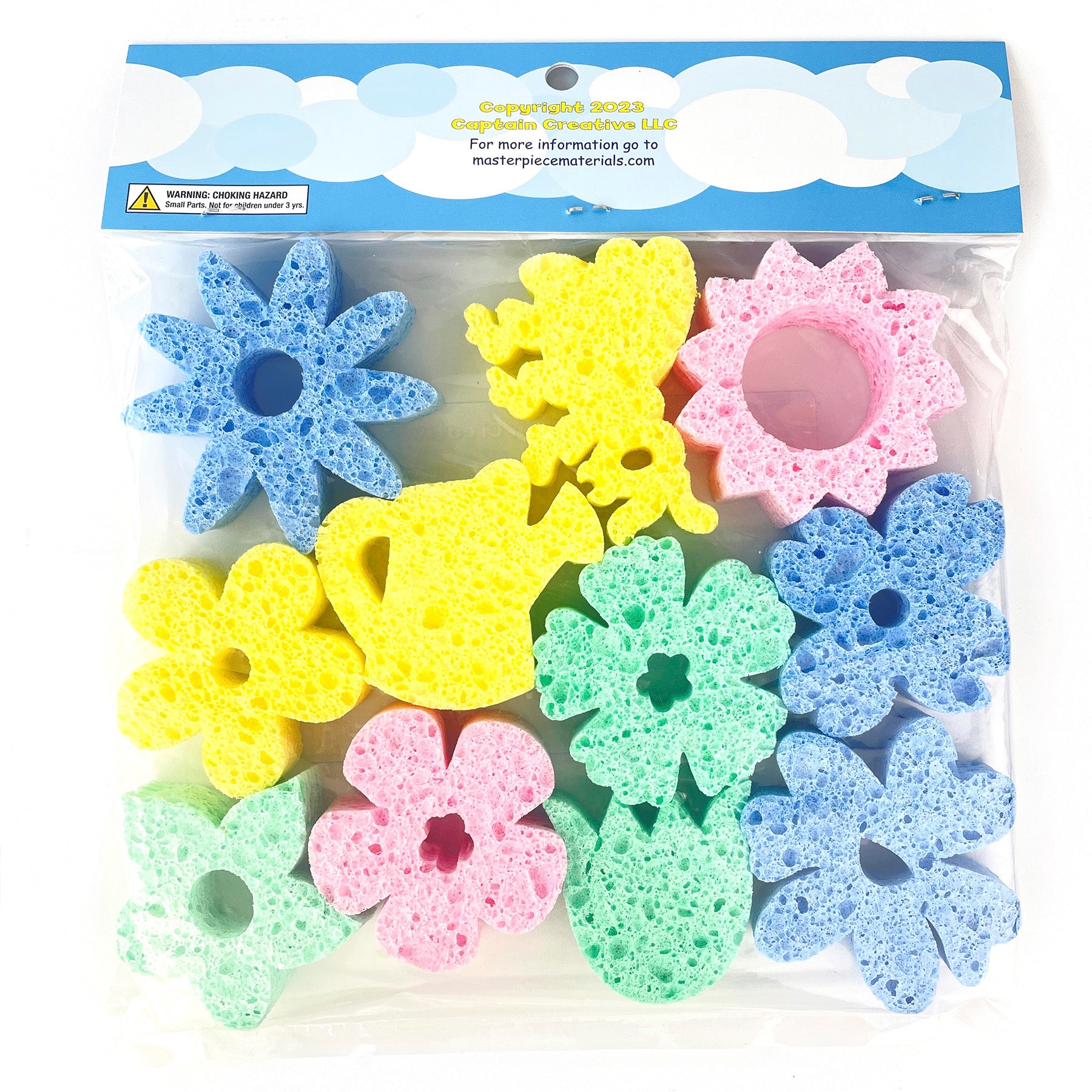 Super Sponges Flowers Pack