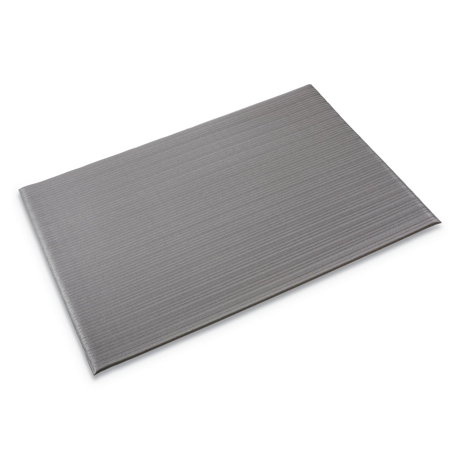 Cement Floor, Floor, Service Counter, Mailroom, Cashier's Station, Warehouse - 36" Length x 27" Width x 0.375" Thickness - Rectangular - Vinyl, Closed-cell PVC Foamboard - Gray - 1 Each