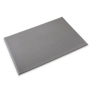 Cement Floor, Floor, Service Counter, Mailroom, Cashier's Station, Warehouse - 36" Length x 27" Width x 0.375" Thickness - Rectangular - Vinyl, Closed-cell PVC Foamboard - Gray - 1 Each