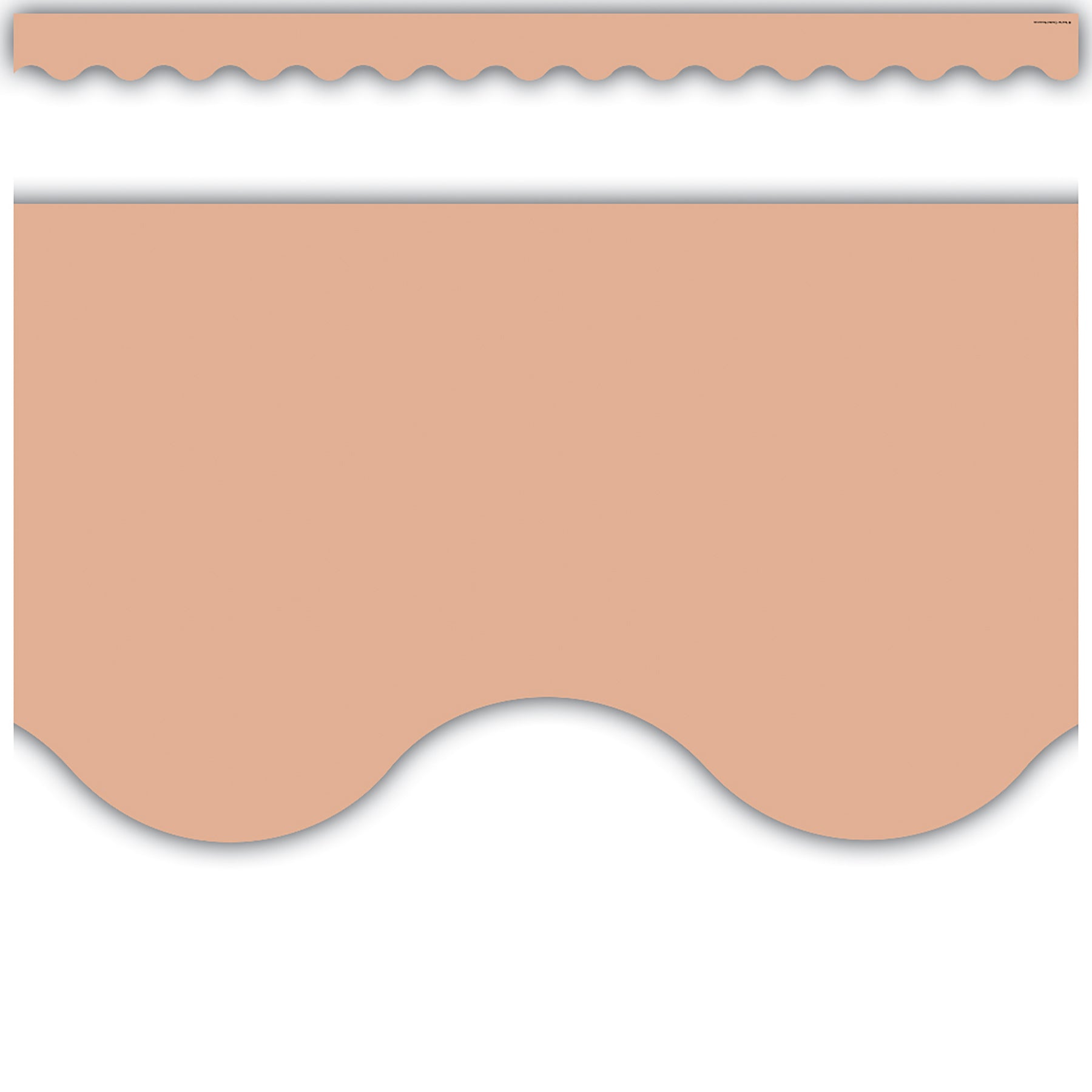 Sedona Sand Scalloped Border Trim, 35 Feet
