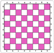 ROLL-UP Mousepad with algebraic notation in PINK