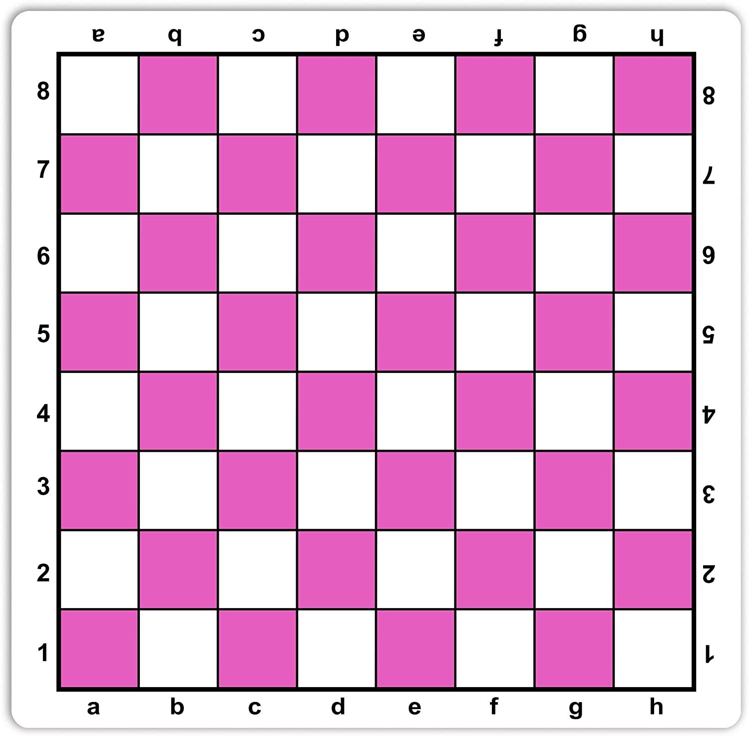 ROLL-UP Mousepad with algebraic notation in BLACK