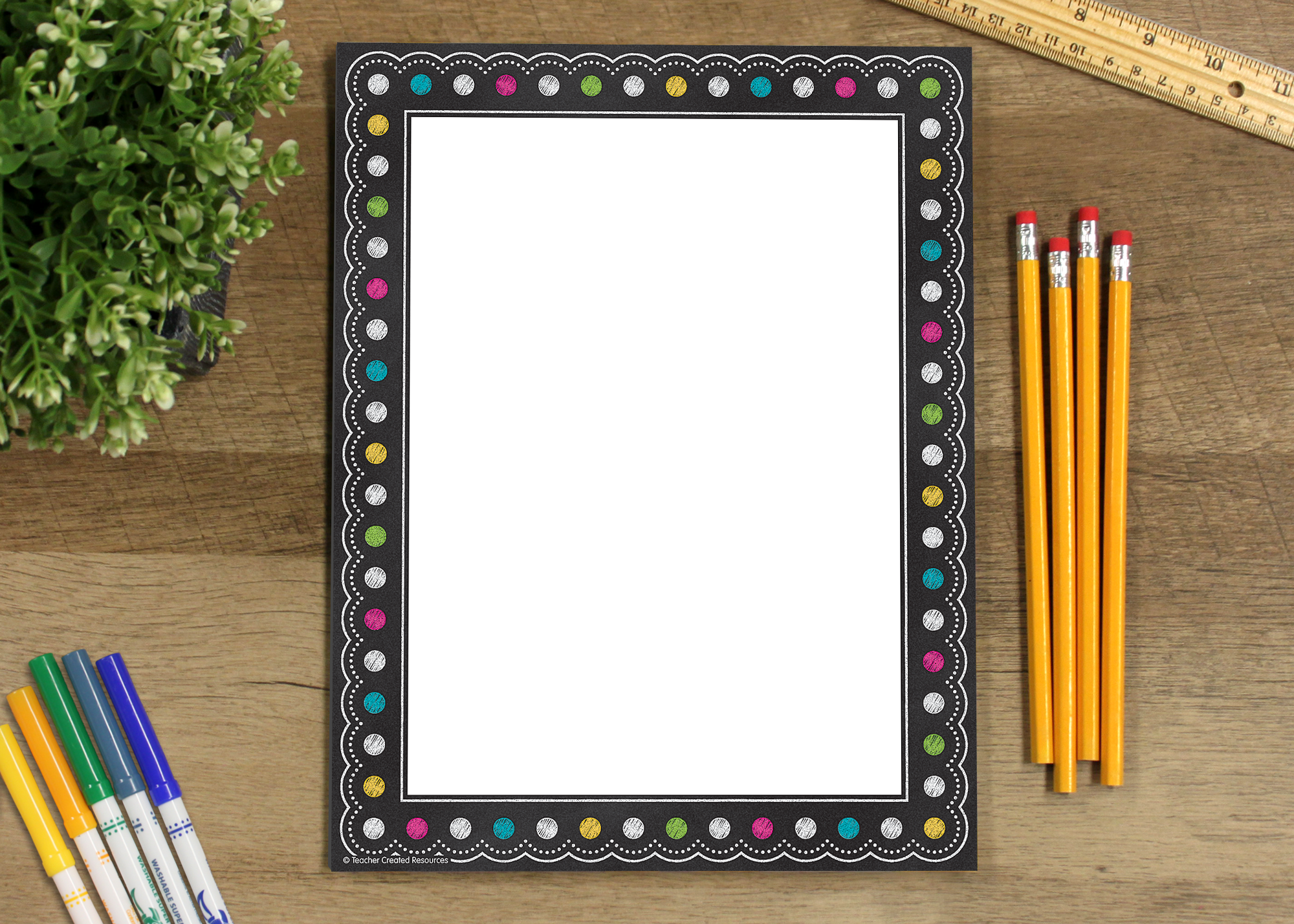 Chalkboard Brights Computer Paper
