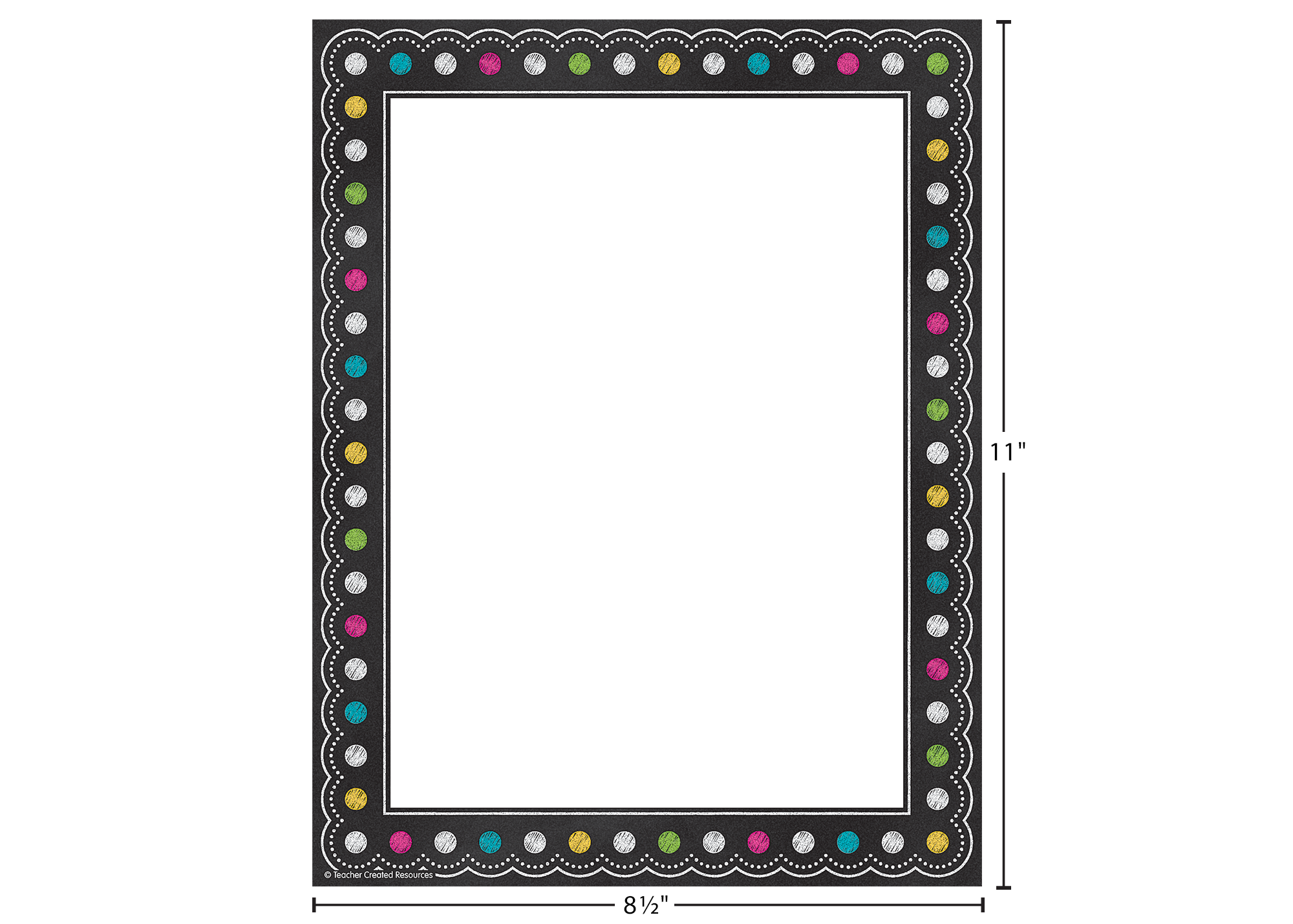 Chalkboard Brights Computer Paper