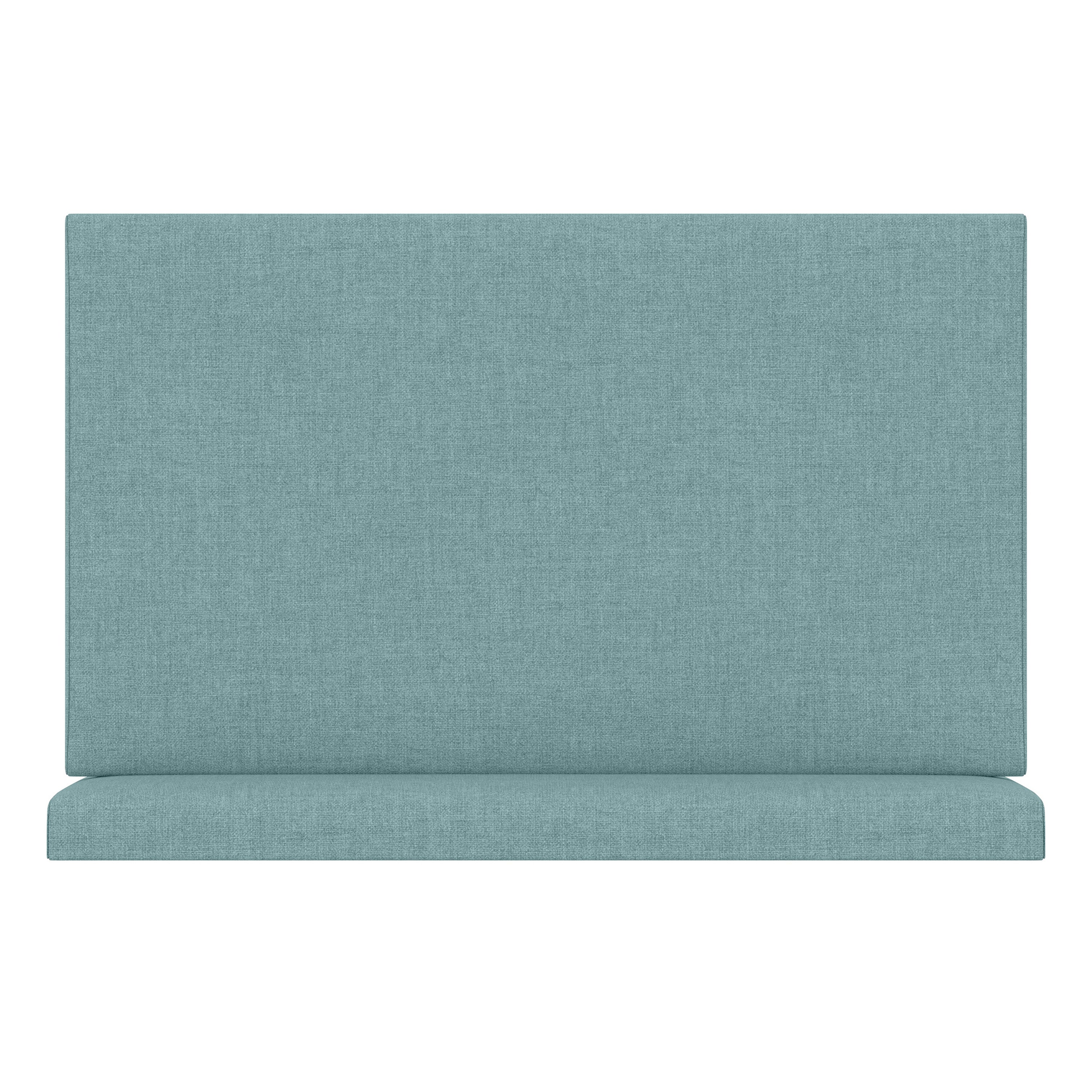 Jaxx Panelist Modern Padded Headboard- Set of 2 Wall Mounted Panels (Each 22.5" x 38")- King Double Tall, Microvelvet Vino Red