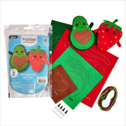 SUPER FOODS FELTIES EMBROIDERY KIT