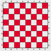 ROLL-UP Mousepad with algebraic notation in RED