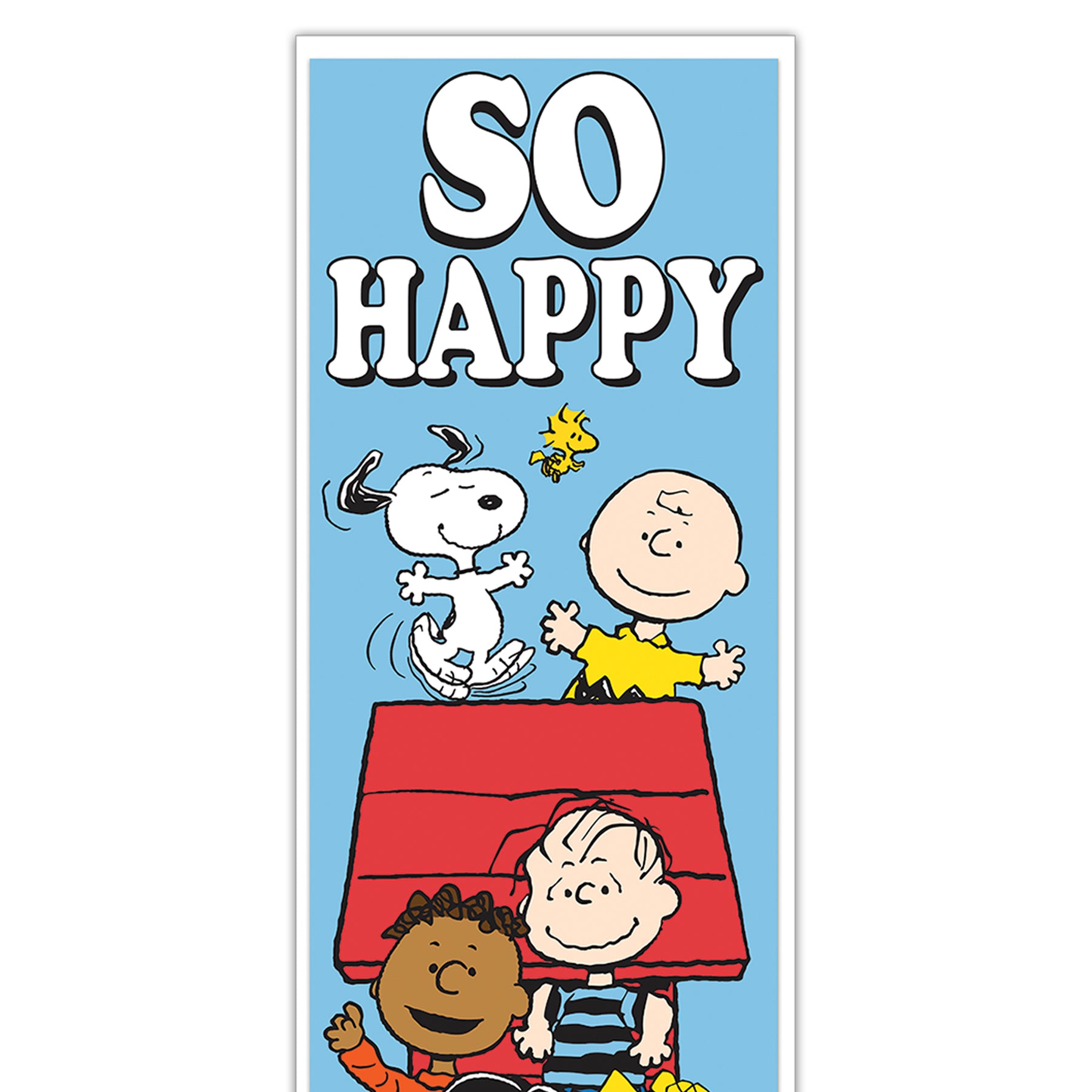 Peanuts® So Glad You Are Here! Banner - Vertical